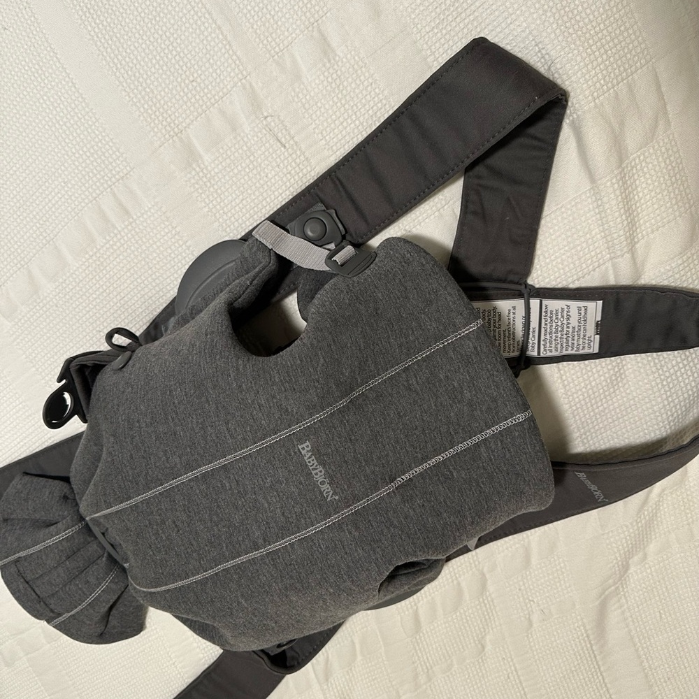 BabyBjörn Gray Kids Belt Bag